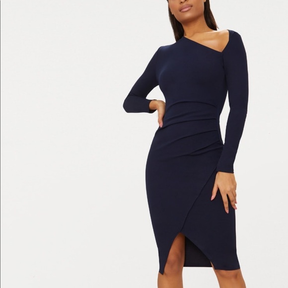 strapless open back dress Petal and Pup Women's Nova Flutter Sleeve Midi Dress